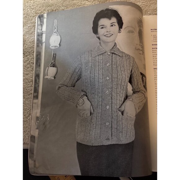 Bernat Knitting Pattern Book Knits By Mirsa Of Italy Book #65 1960s Vintage - Picture 7 of 14